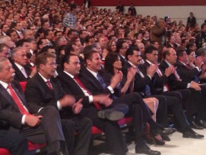 Gobernadores en primera fila