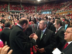 Egidio Torre y Manlio F. Beltrones
