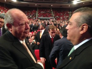 Carlos Romero D. y Manlio F. Beltrones
