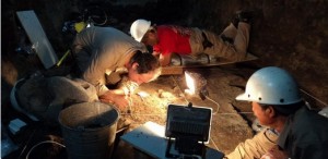 Arqueólogos/Foto: INAH