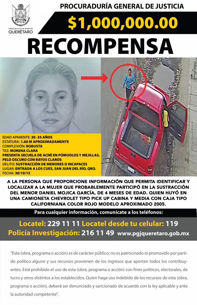 Cartel PGJ Recompensa