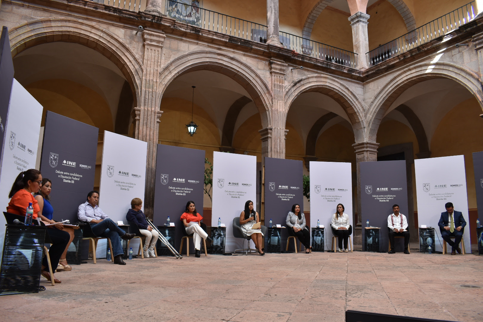 Debaten En La UAQ Candidatas Y Candidatos A Diputados Federales Por El