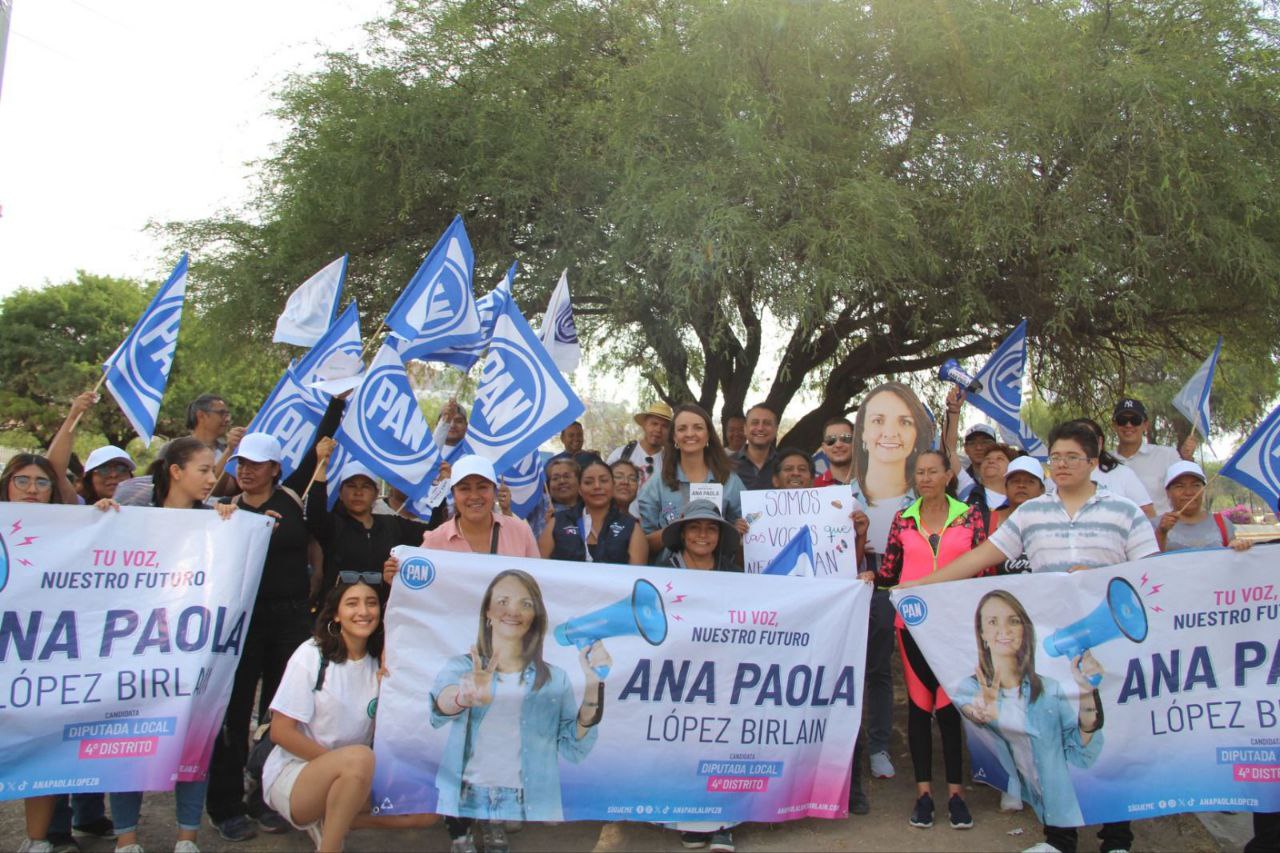 Ana Paola L Pez Birlain Arranca Campa A Por El Iv Distrito C Dice