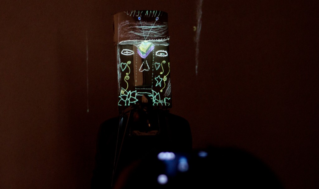 Máscara digital creada por Mask Collective - Foto: Ana Noriega