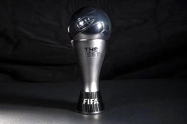  Presenta FIFA trofeo The Best