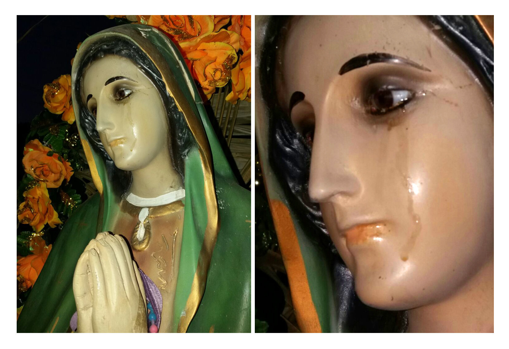  Vecinos de Acapulco dicen que “Virgen llora” en un domicilio de la demarcación