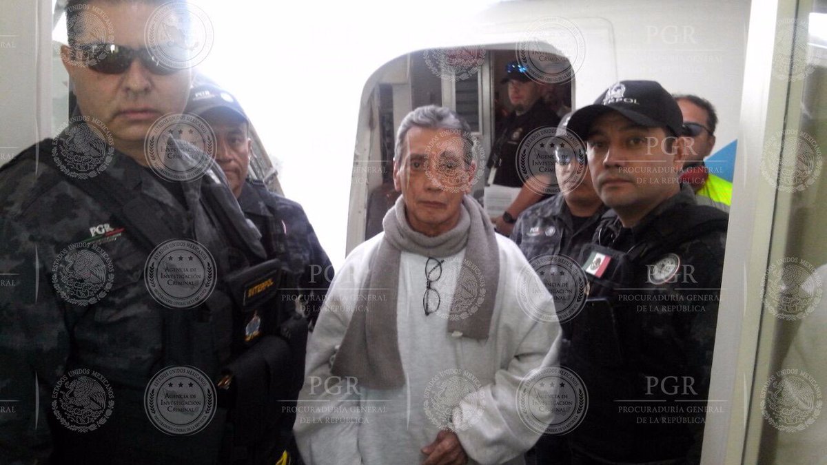  Llega a México Mario Villanueva después de pasar seis años preso en EE.UU. por lavado de dinero
