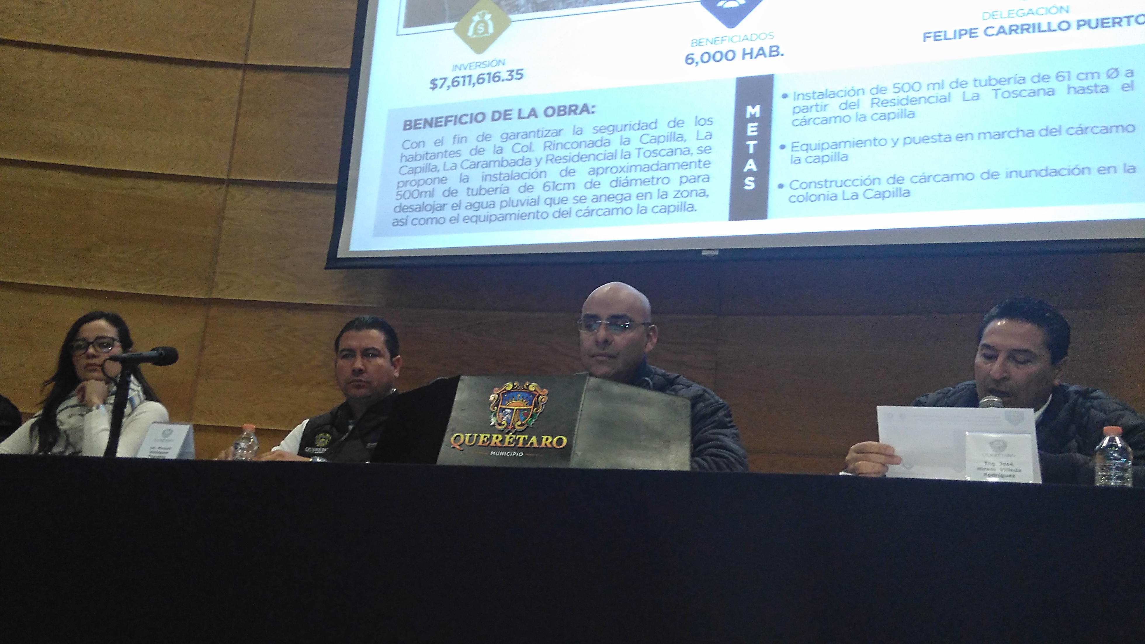  Municipio de Querétaro realizará 21 obras pluviales durante 2017
