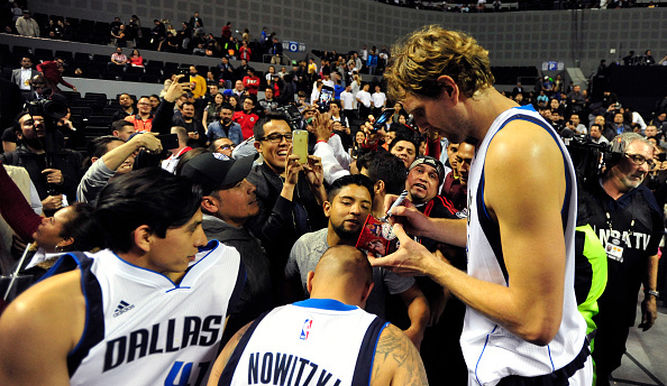  Dirk Nowitzki maravilló a la Arena CDMX