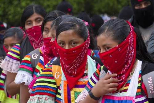 Candidata presidencial indígena apoyada por zapatistas será elegida en mayo