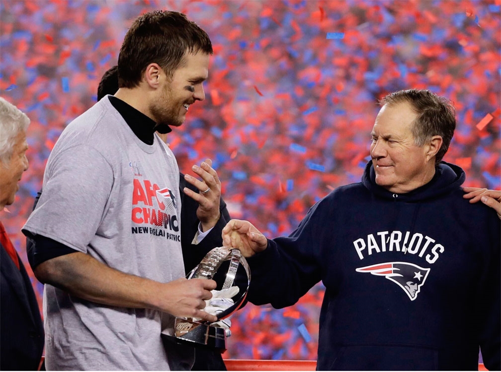  Brady y Belichick imponen récords