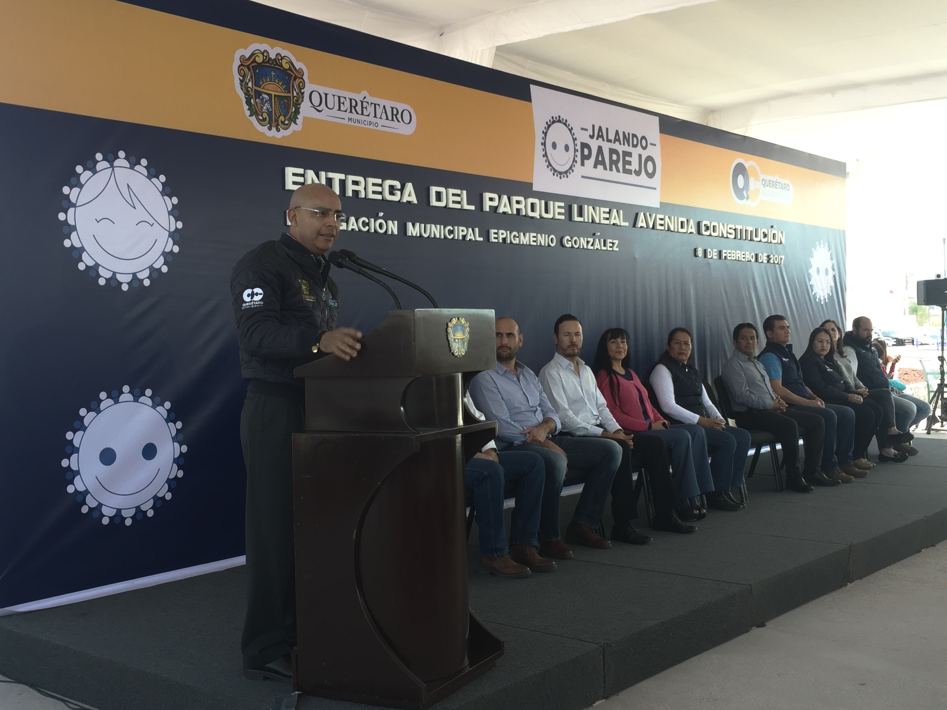  Marcos Aguilar entrega parque lineal en Desarrollo San Pablo