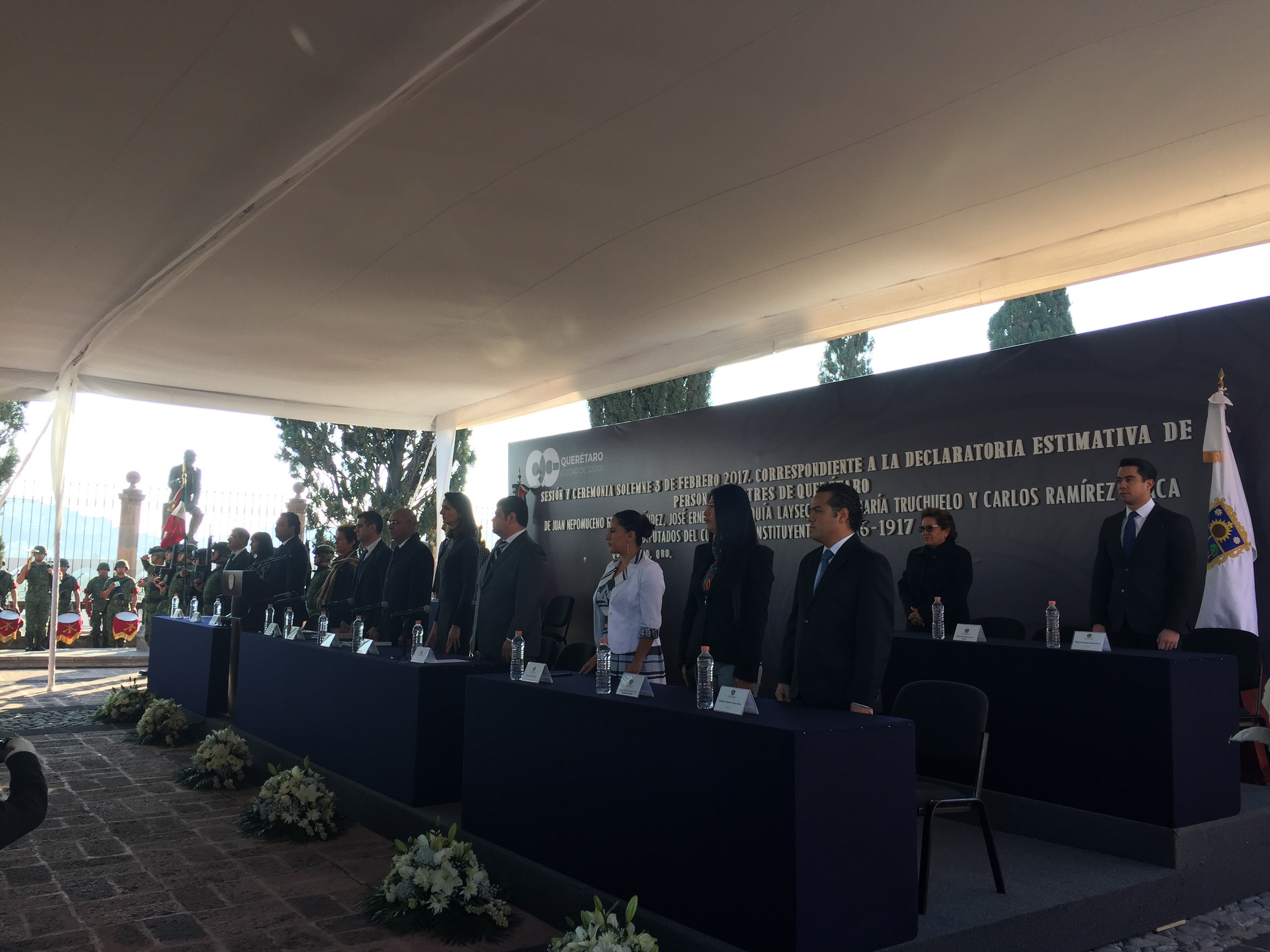  Municipio de Querétaro declara personas ilustres a diputados del Congreso Constituyente