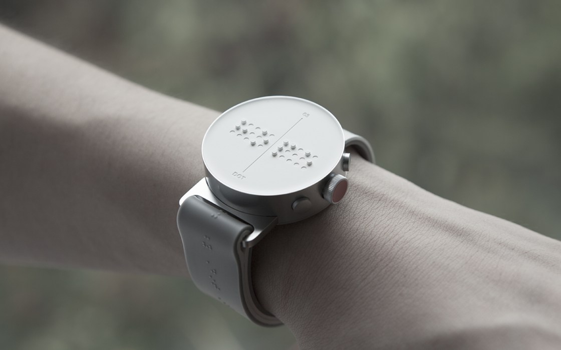  Llegará al mercado Dot, el reloj inteligente en braille para discapacitados visuales