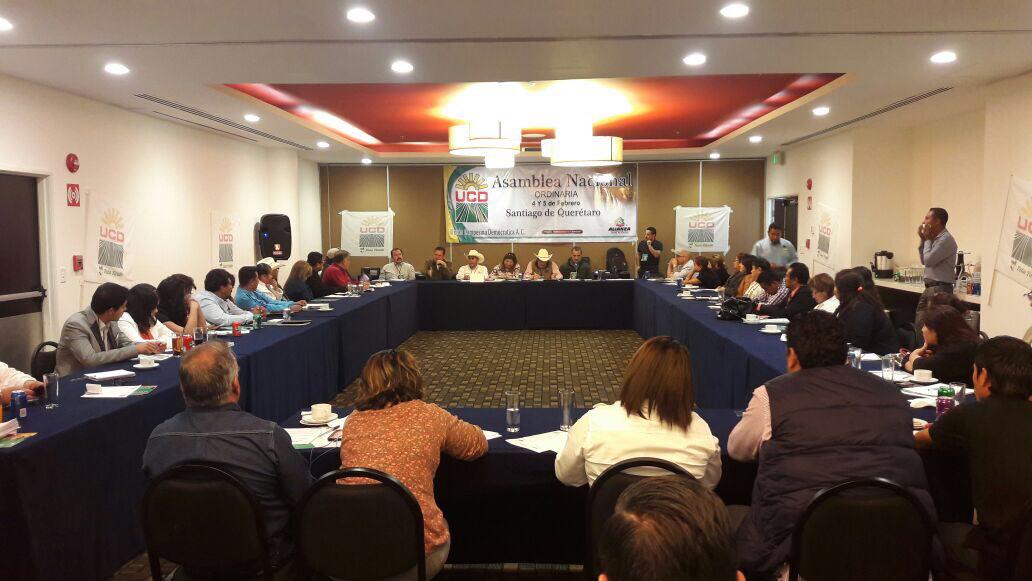  Unión Campesina Democrática anuncia movilización de 10 mil personas con motivo de la visita de EPN