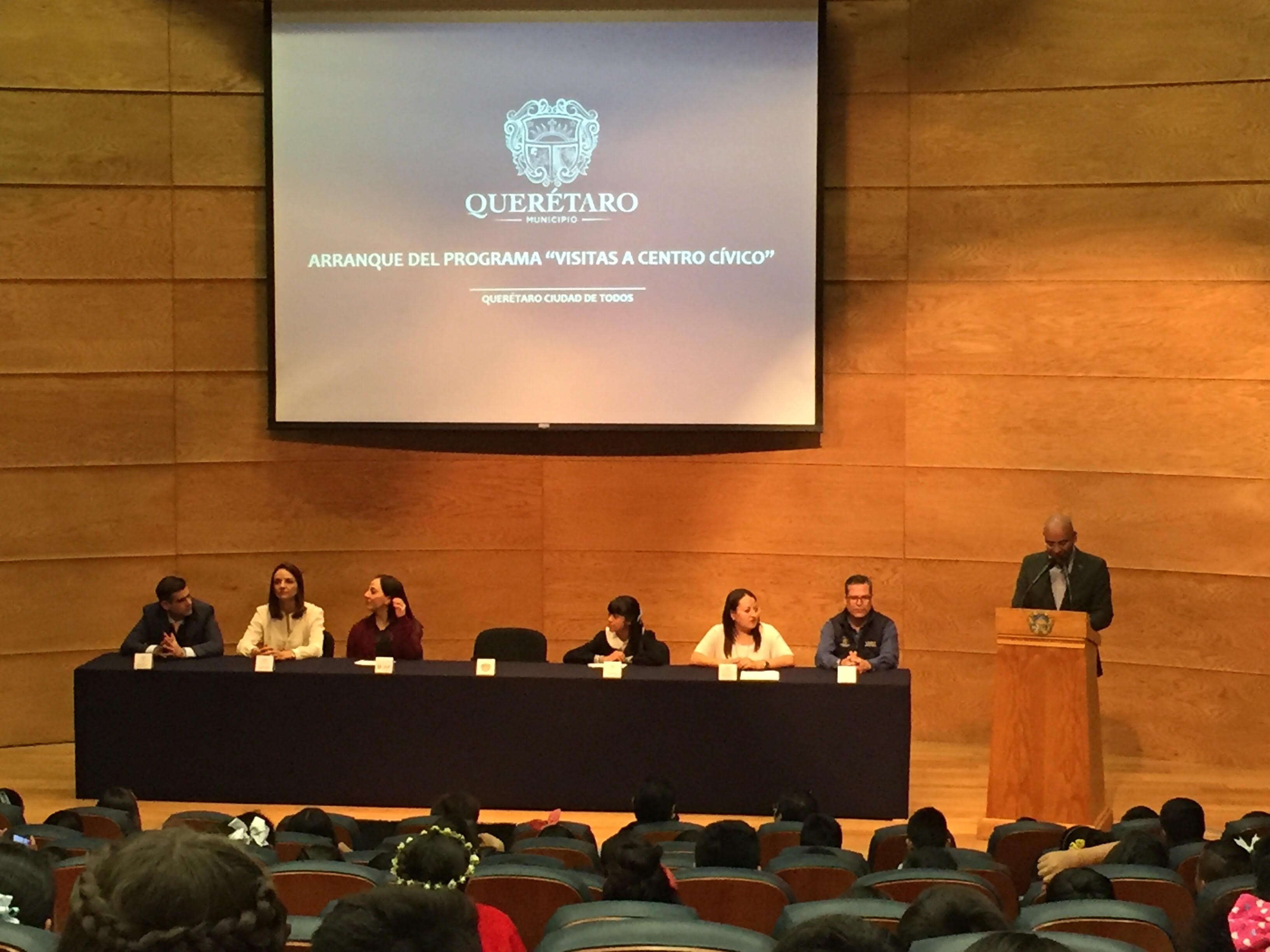  Municipio de Querétaro inaugura programa de visitas a Centro Cívico para alumnos de primaria