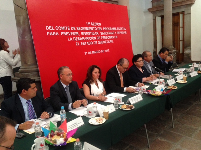  Sesiona finalmente comité de seguimiento a desaparición de personas en la entidad