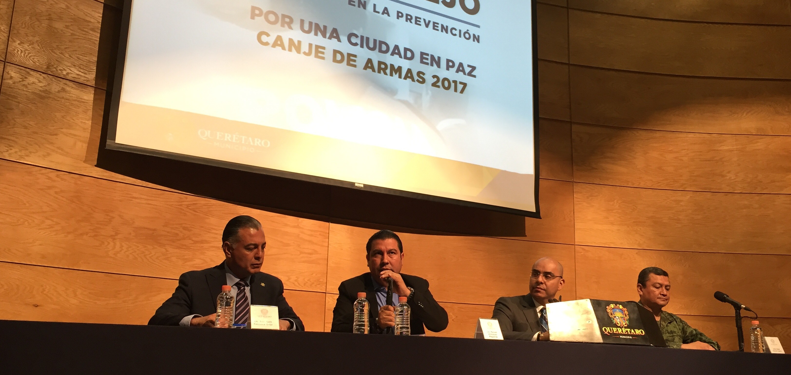  Para reducir inseguridad, municipio de Querétaro realizará canje de armas