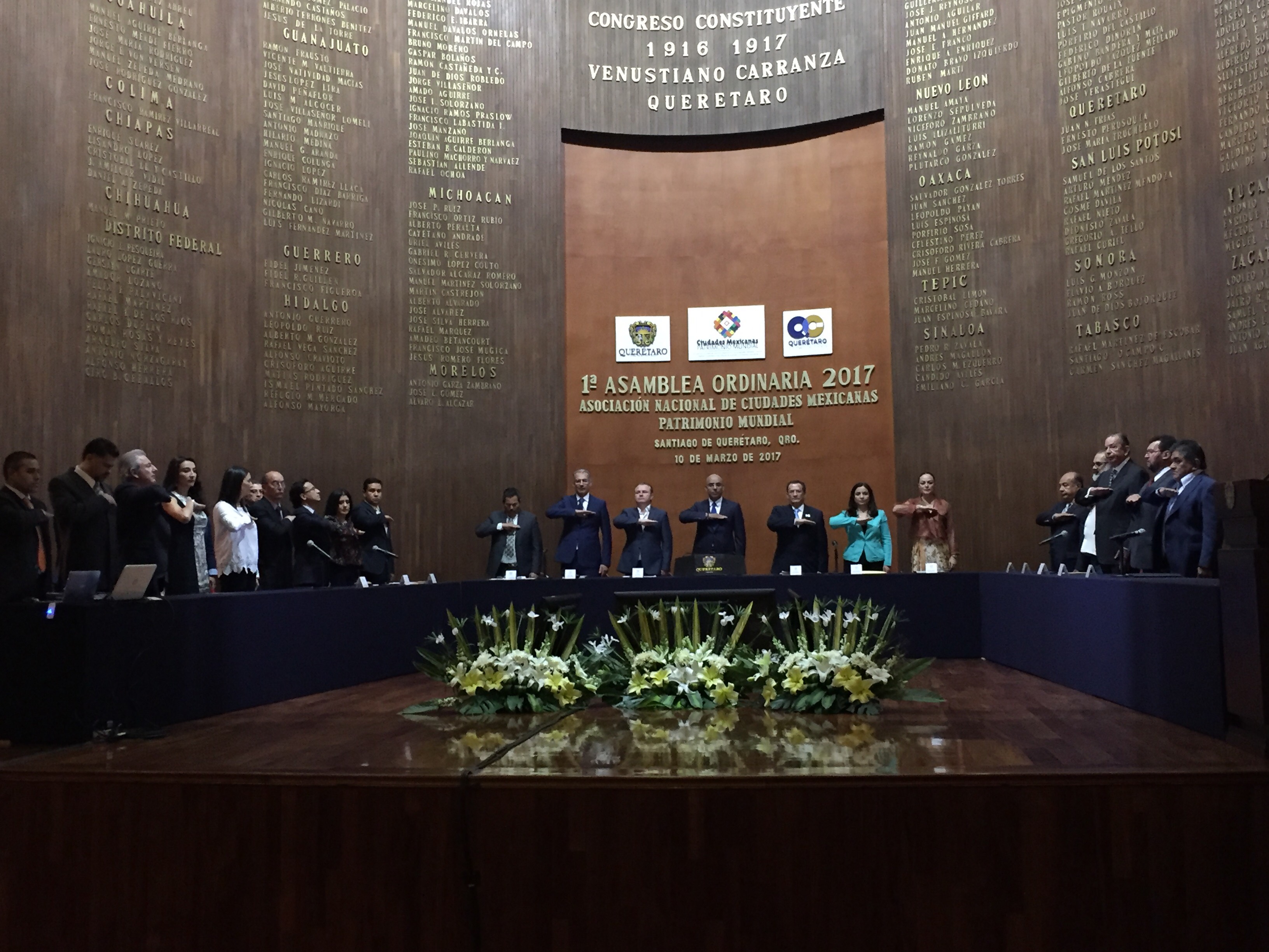  Alberga Querétaro la primera asamblea de la Asociación Nacional de Ciudades Mexicanas Patrimonio Mundial