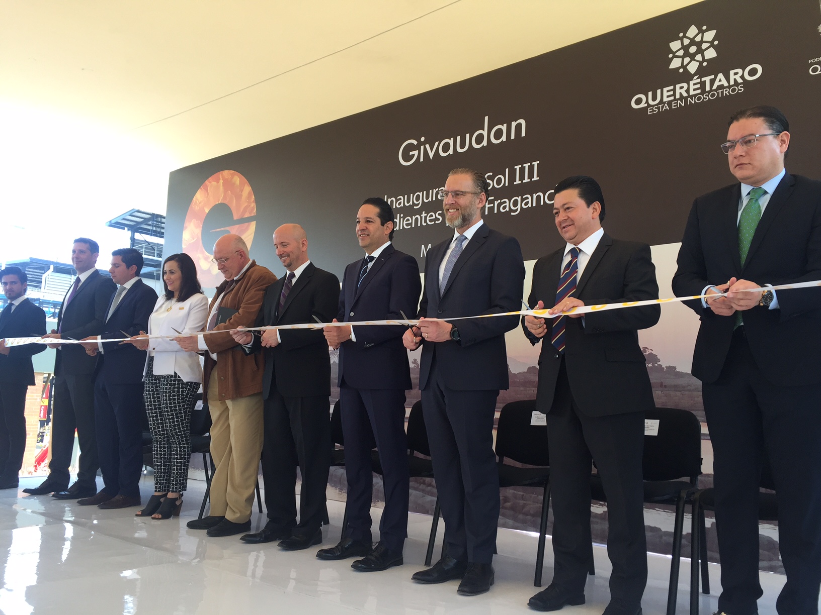  Empresa sueca de perfumería inaugura planta en Querétaro