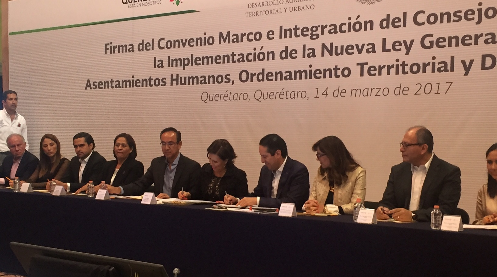  Pide Rosario Robles que se armonice legislación local para un desarrollo ordenado en Querétaro