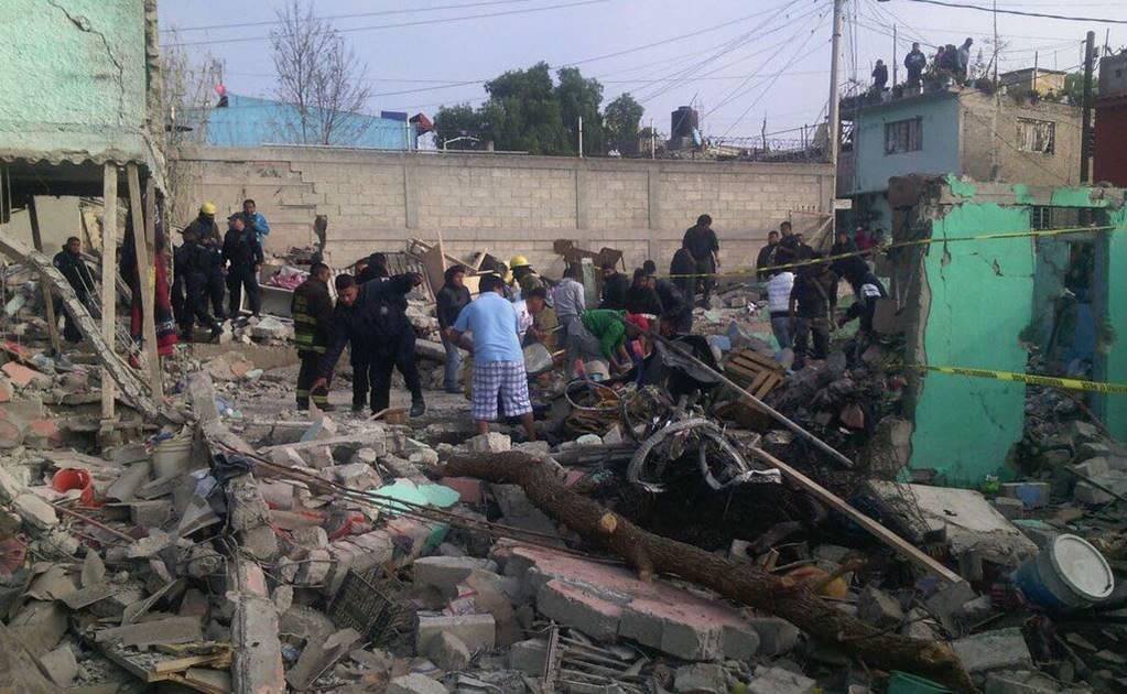  Explosión en Tultepec deja dos muertos