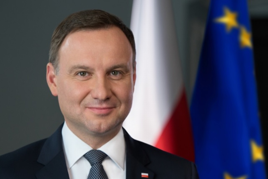  Presidente de Polonia inicia visita oficial a México