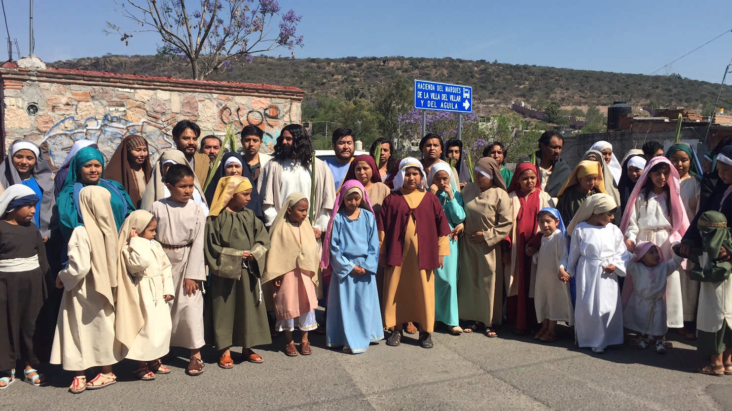  Inician actividades de Semana Santa en La Cañada (Fotogalería)