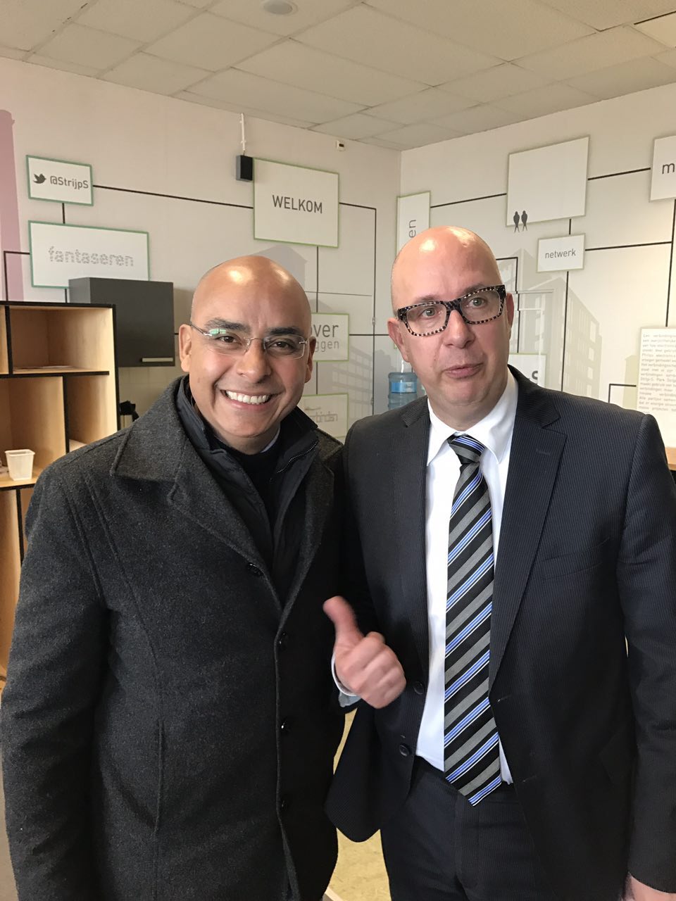  Marcos Aguilar se reúne con alcalde de Eindhoven, la comunidad más inteligente