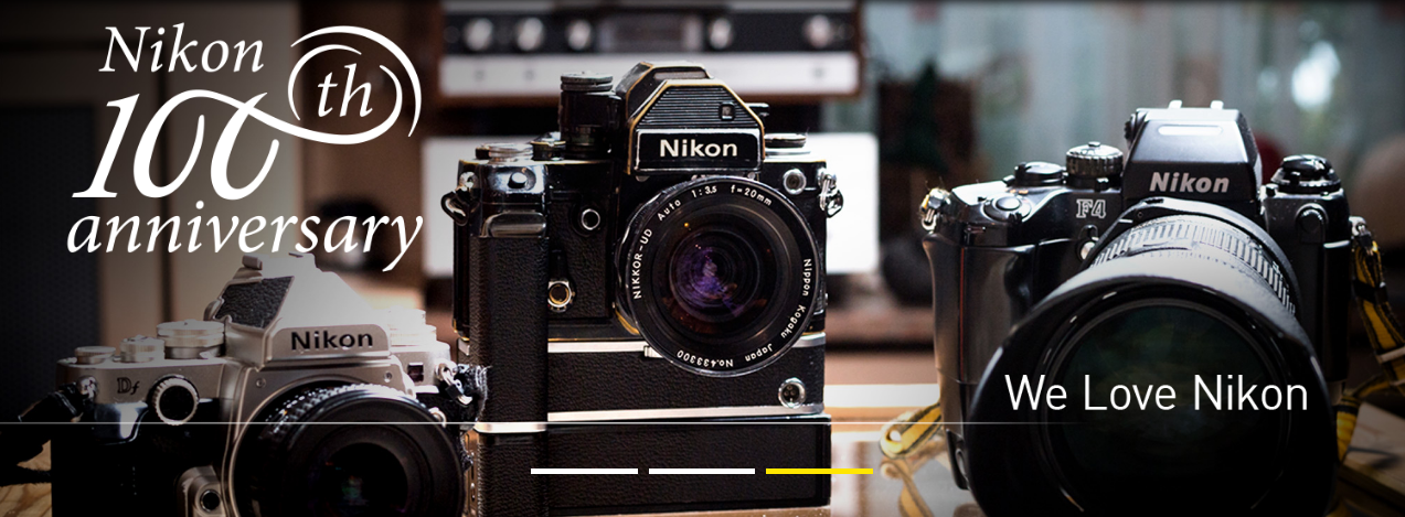  Nikon celebra 100 años con ediciones limitadas de productos