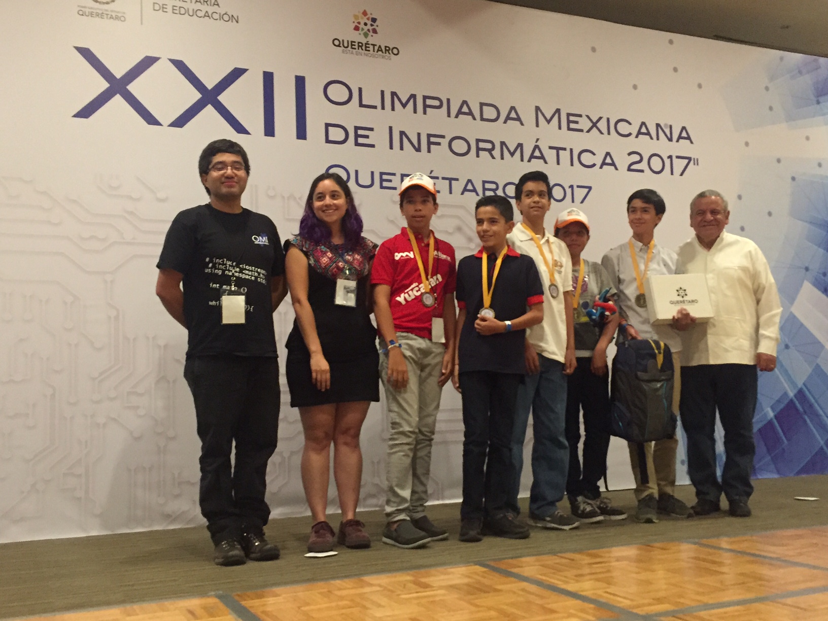  Concluye Olimpiada Mexicana de Informática 2017 realizada en Querétaro