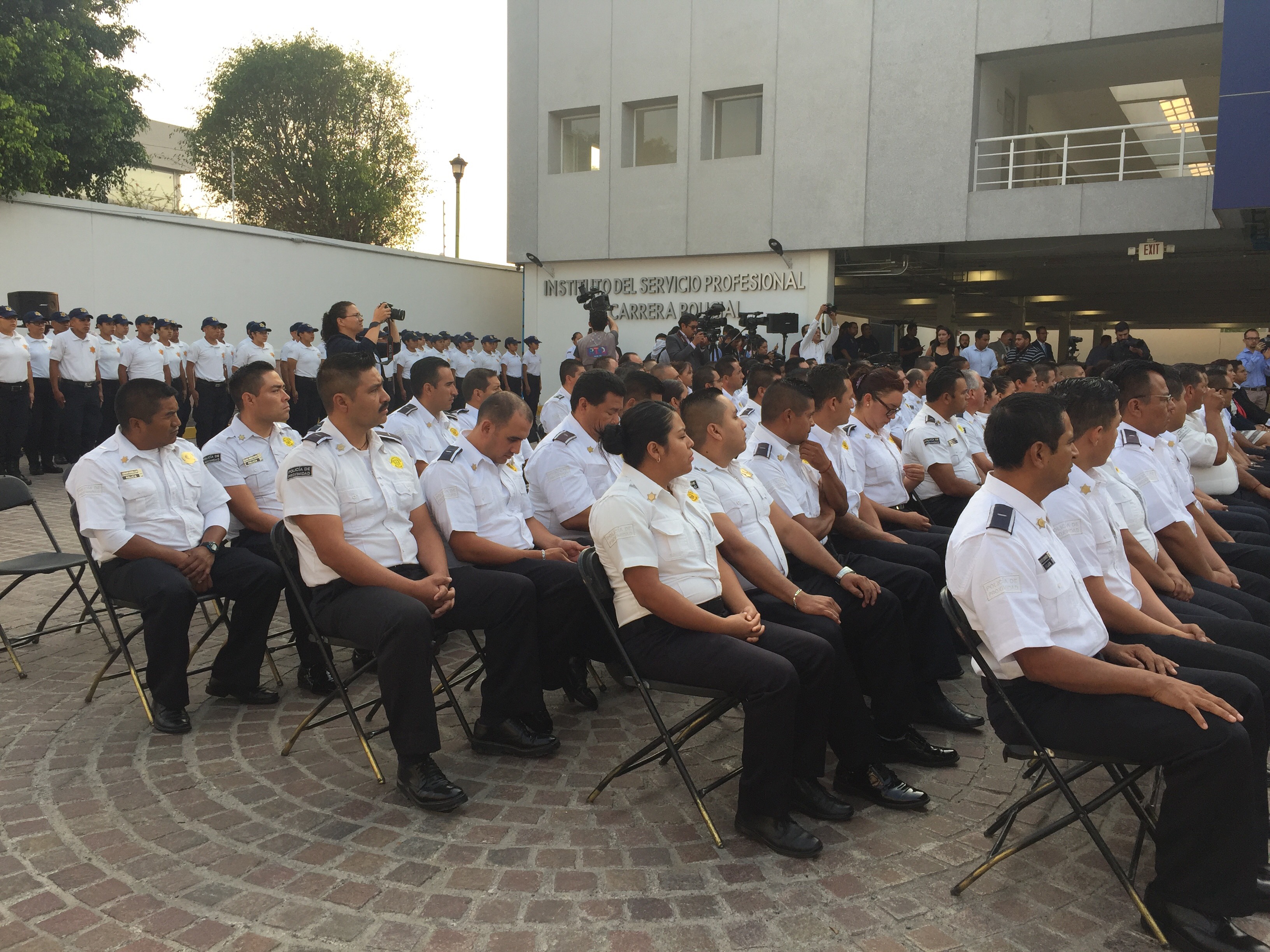  Municipio de Querétaro reconoce a 70 policías