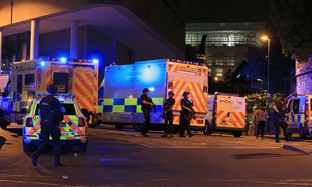  Explosión en el Manchester Arena deja muertos y heridos durante concierto de Ariana Grande