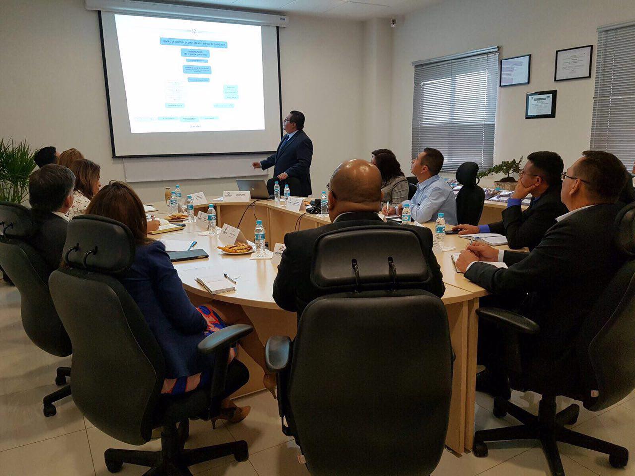  Centro de Evaluación y Control de Confianza recibe visita del personal de USAID de El Salvador