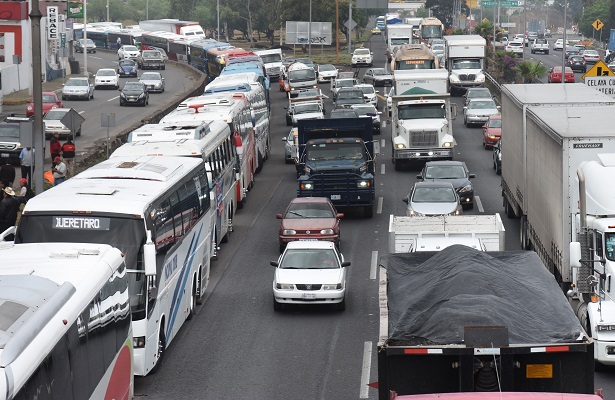  Se manifestaron transportistas