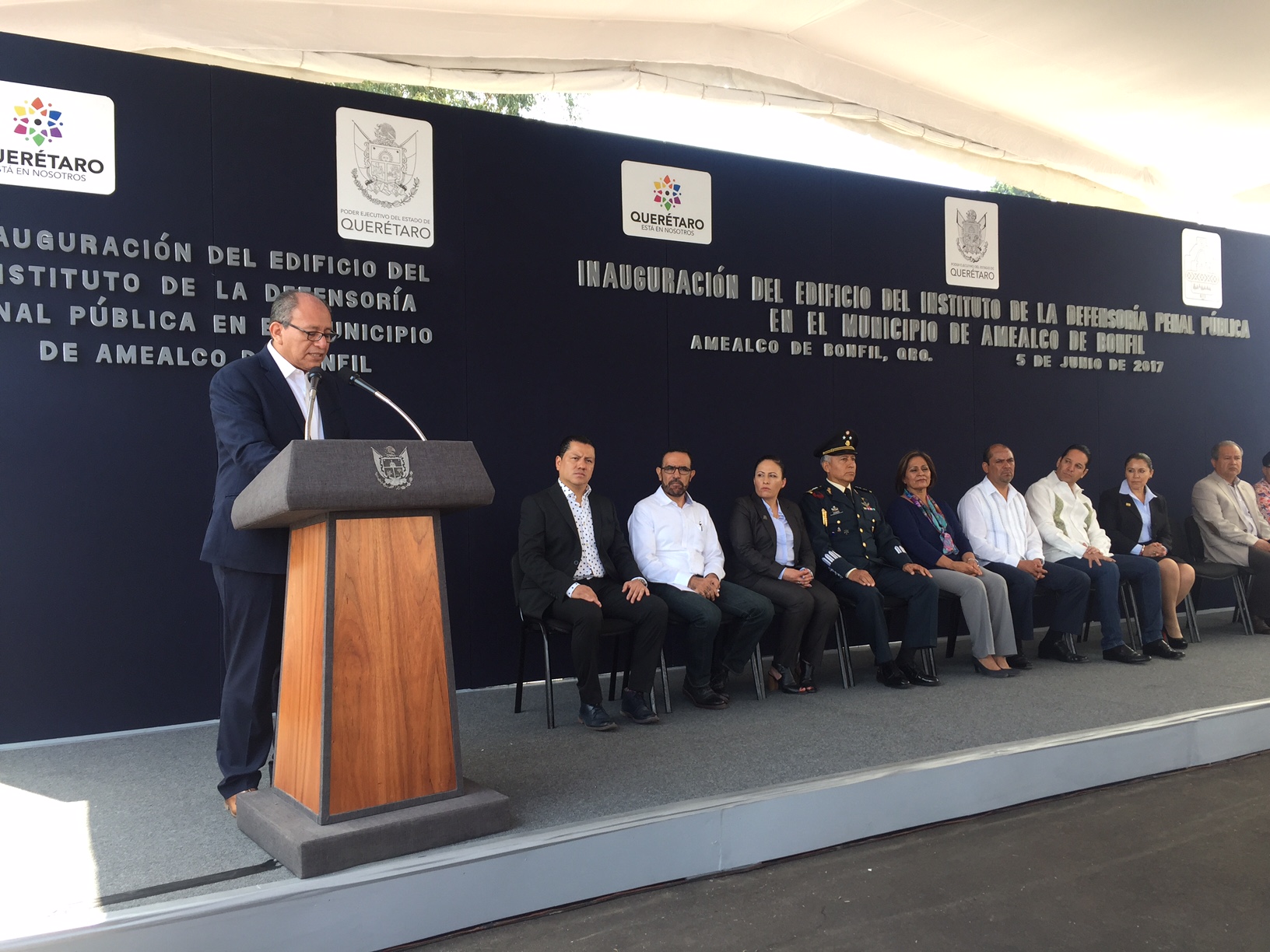  Con inversión de 7 mdp, inauguran Instituto de la Defensoría Penal Pública en Amealco