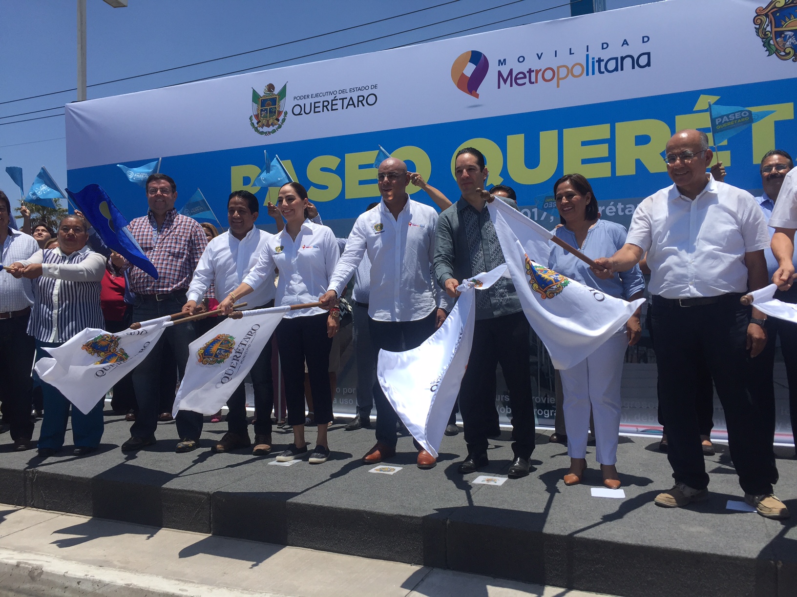  Inauguran Paseo Querétaro con una inversión de 234.9 millones de pesos