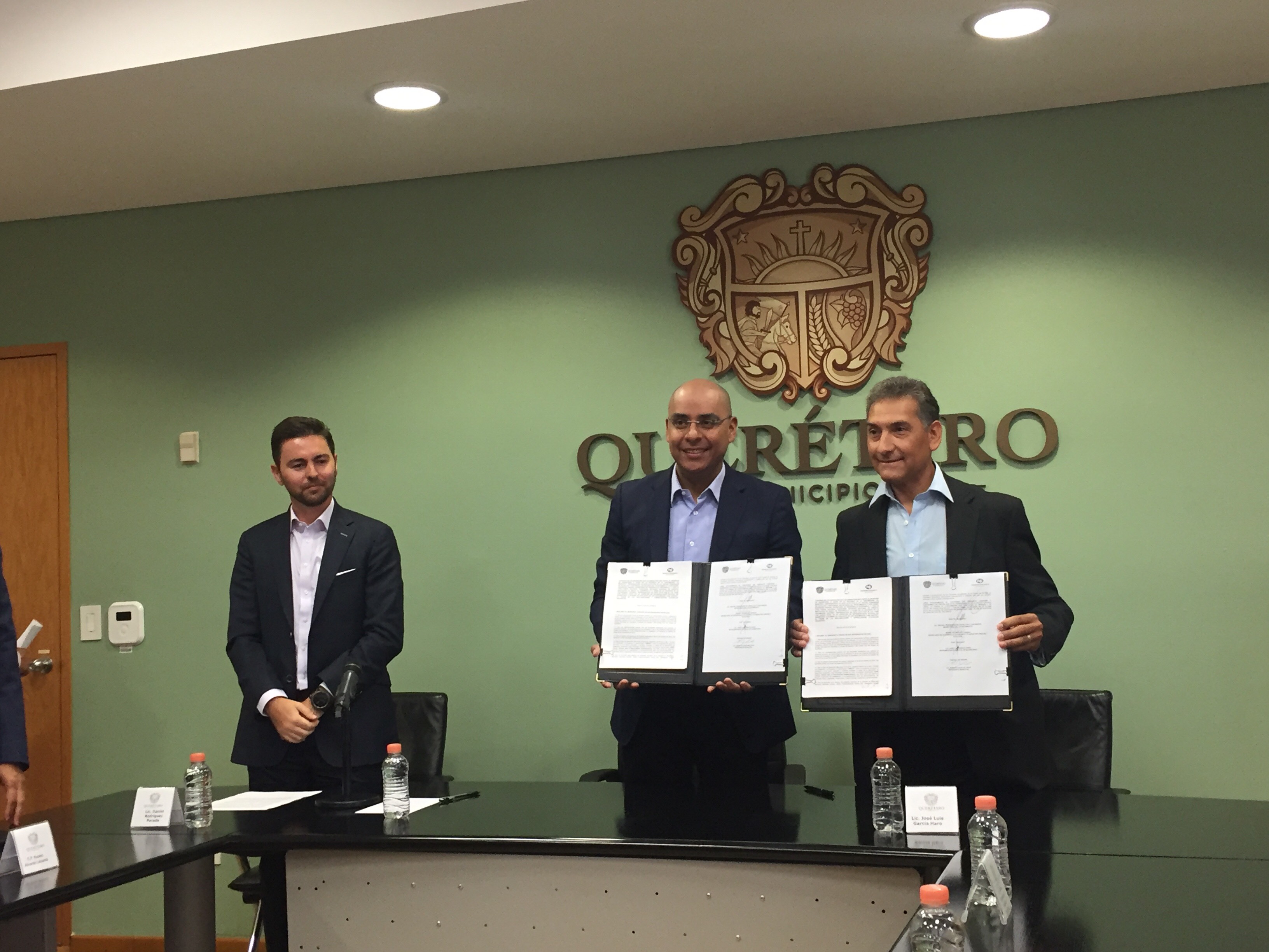  Municipio de Querétaro firma convenio con Nacional Financiera