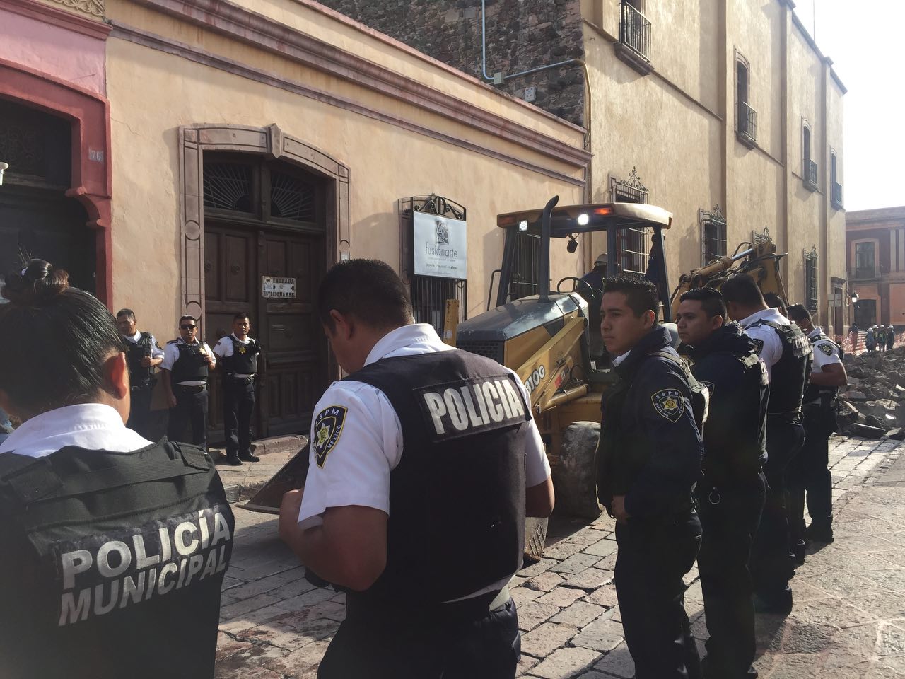  Continúan las protestas contra las obras en Madero: Hay dos detenidos