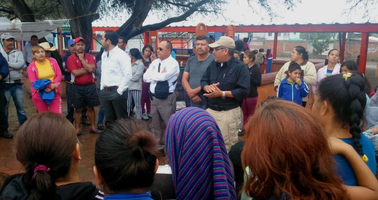  Secretario de Seguridad Pública y Tránsito Municipal de El Marqués realiza recorrido por San Vicente Ferrer