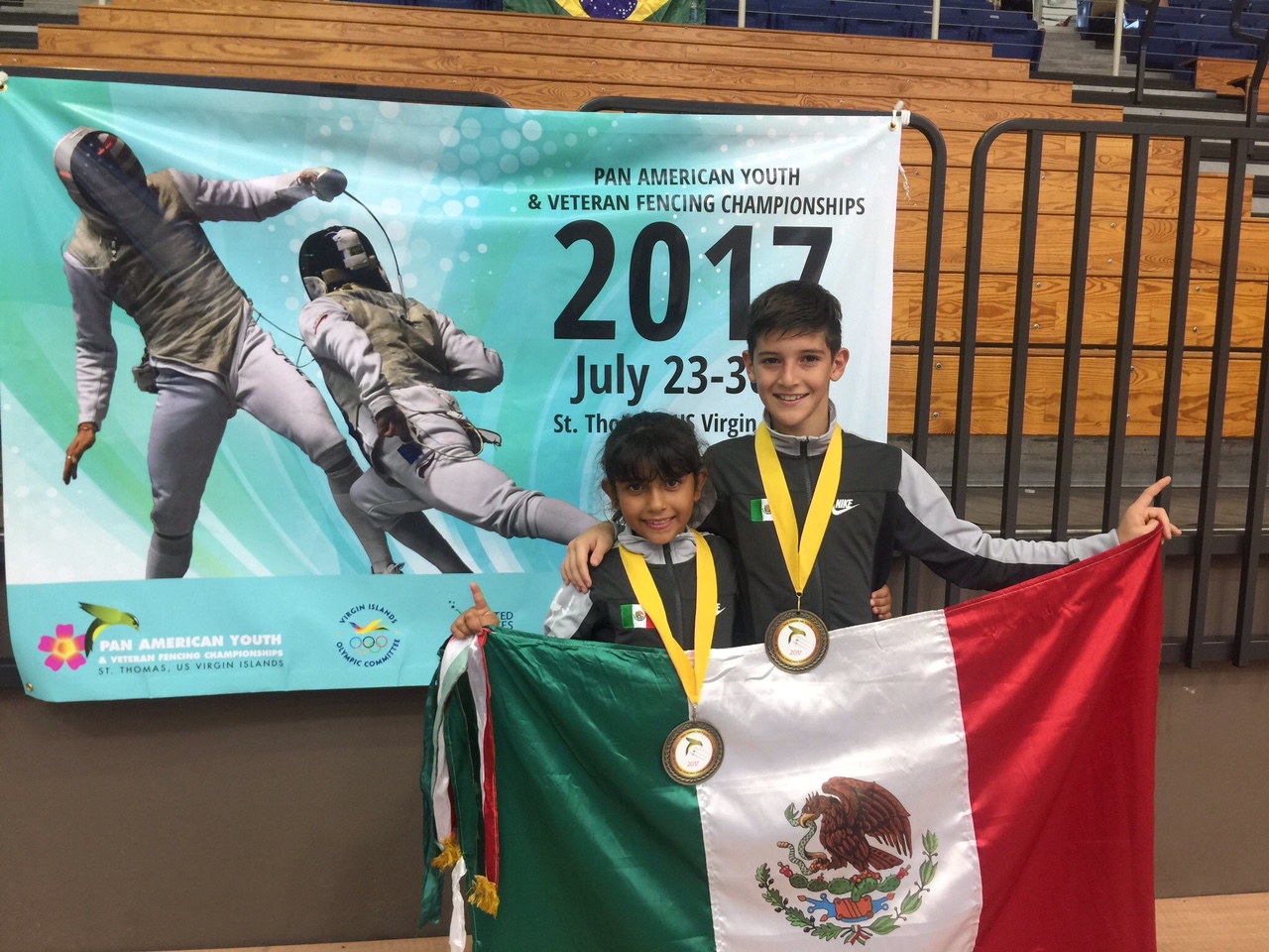  Esgrimista infantil de Querétaro que ganó premio panamericano enfatiza apoyo de autoridades