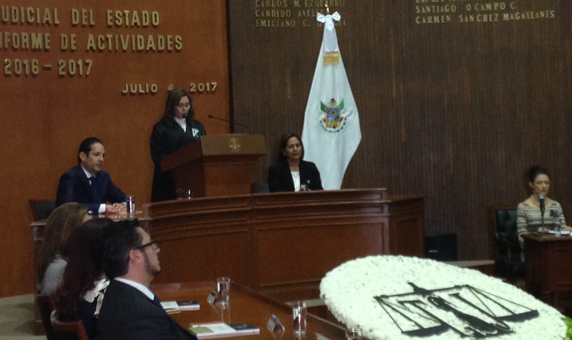  Destaca Consuelo Rosillo consolidación del Sistema Penal Acusatorio en Querétaro