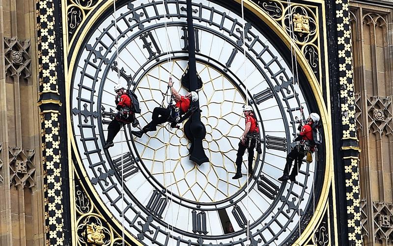  La campana del Big Ben estará en silencio hasta 2021