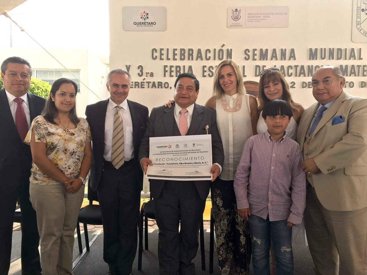  Inauguran Semana Mundial y Feria Estatal de Lactancia Materna en Querétaro