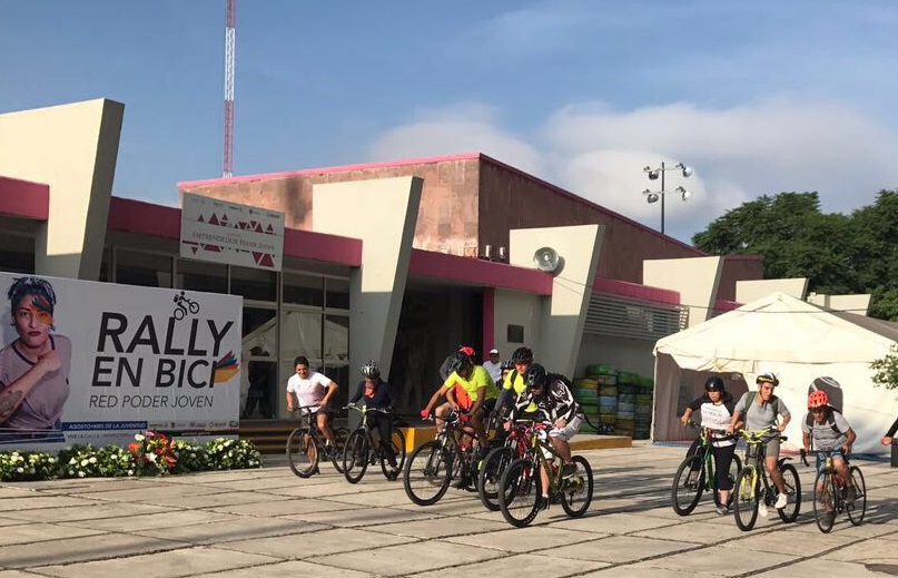  Arranca primer rally en bici “Efecto Juventud” en Querétaro