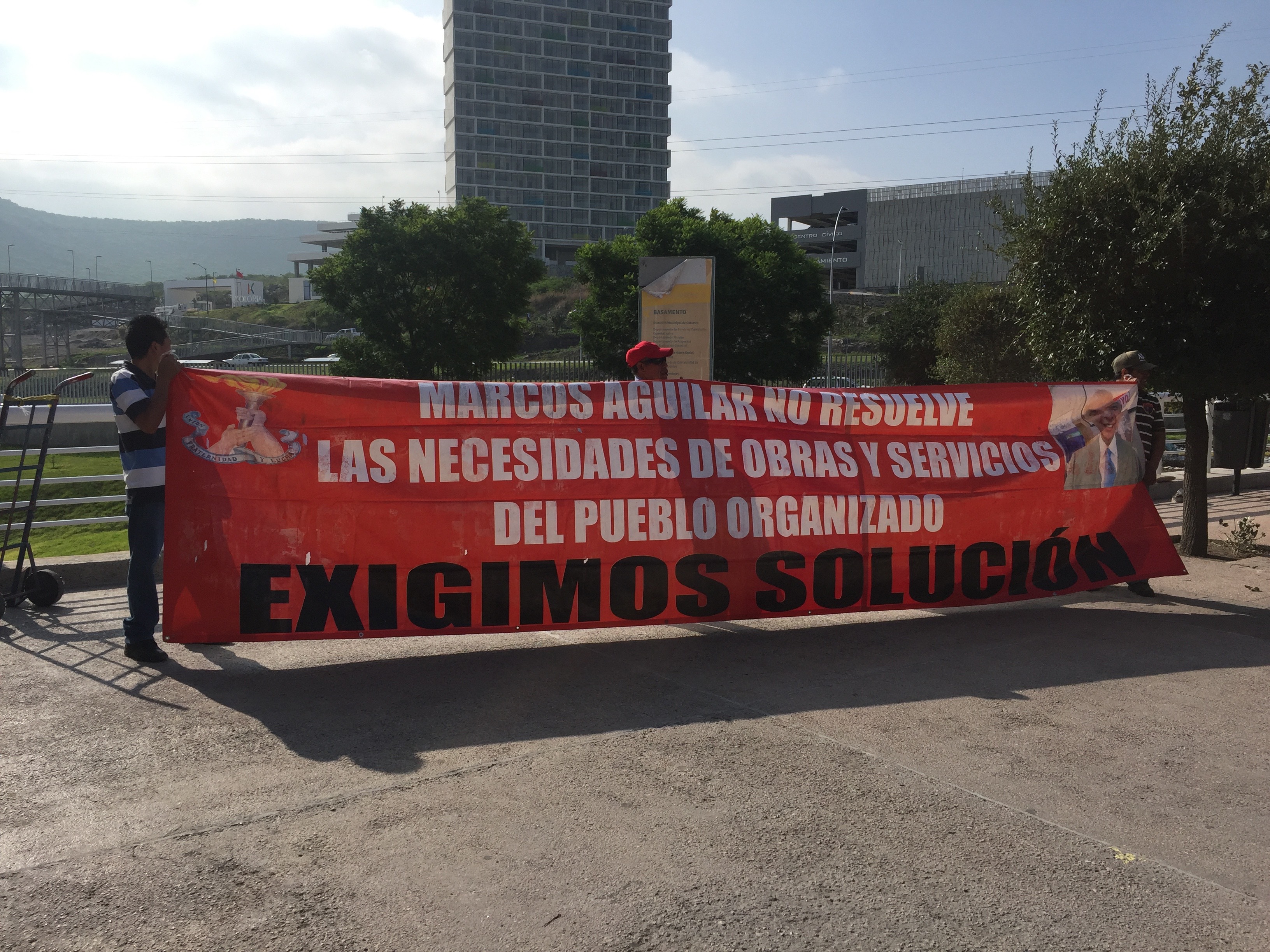  Antorchistas exigen apoyos al municipio de Querétaro