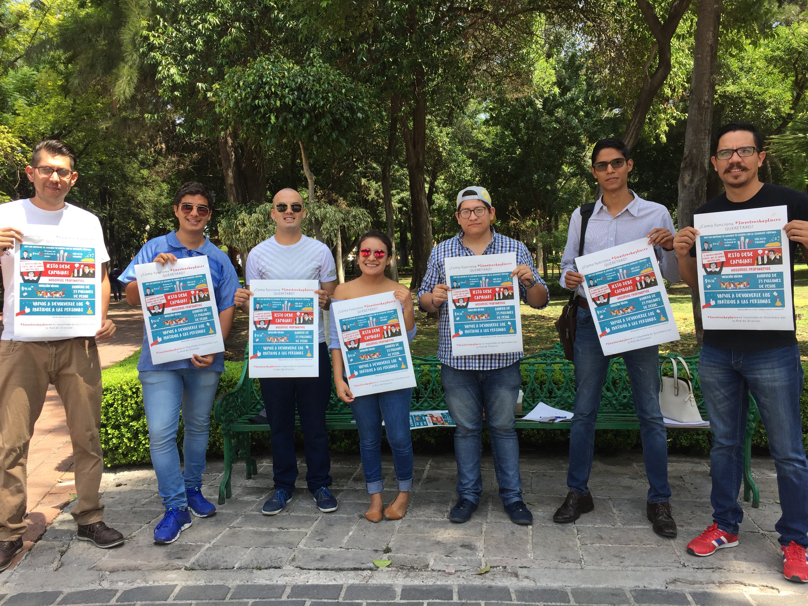  Iniciativa “Sin Voto No Hay Dinero” y “Red de Alianzas en Querétaro” realizan sesión inforativa