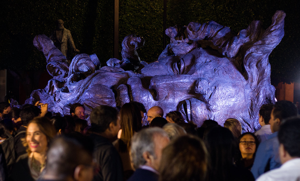  Escultura de Javier Marín se expondrá durante un año en Querétaro