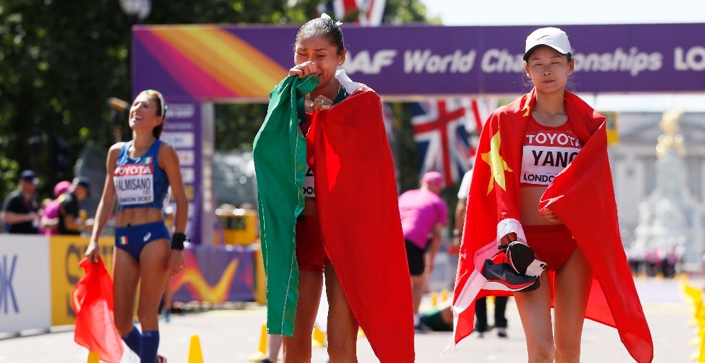  Gana Lupita González medalla de plata en Mundial de Atletismo