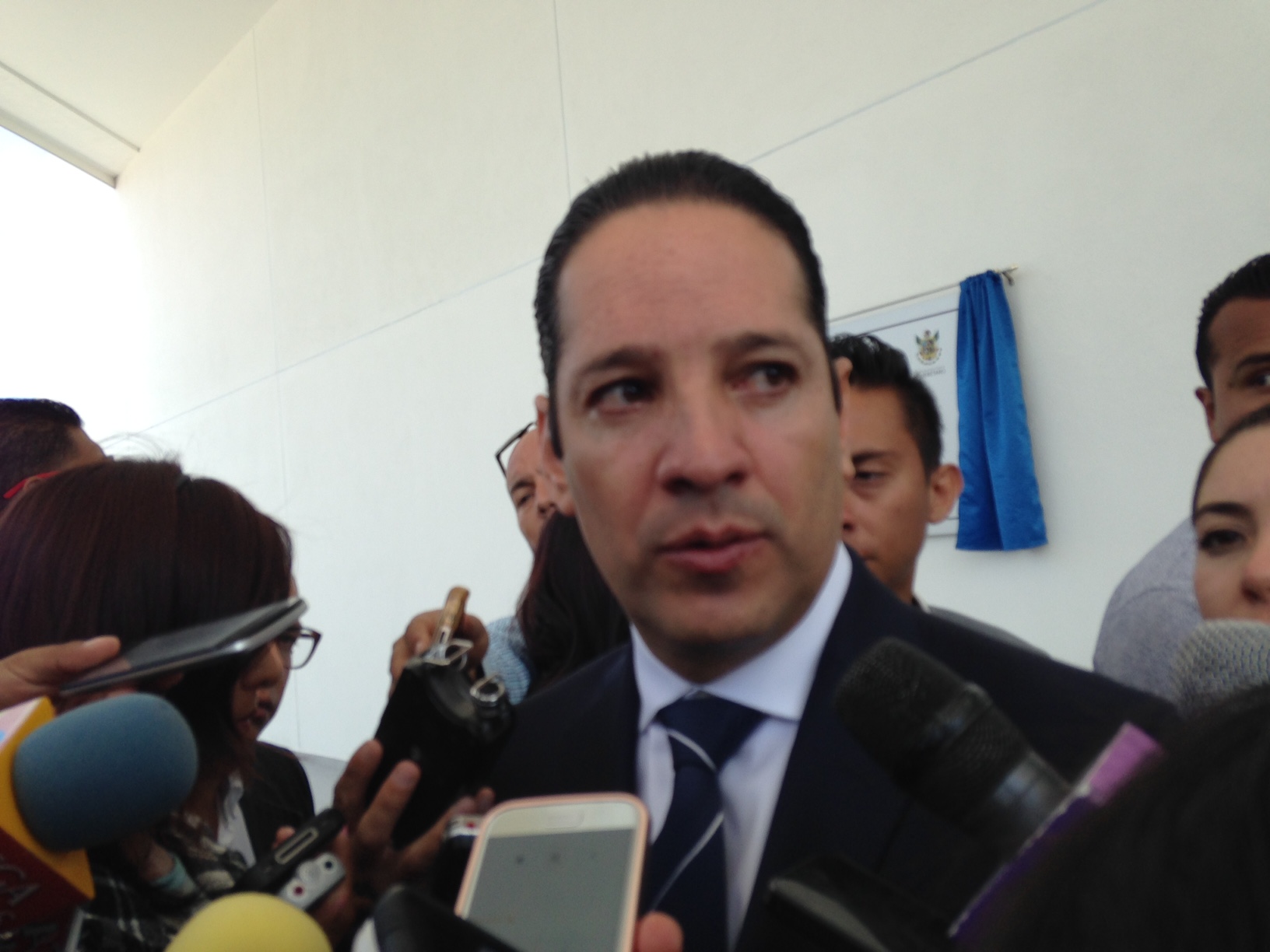  Descarta Pancho Domínguez emitir comentarios respecto a Ley de Seguridad Interior